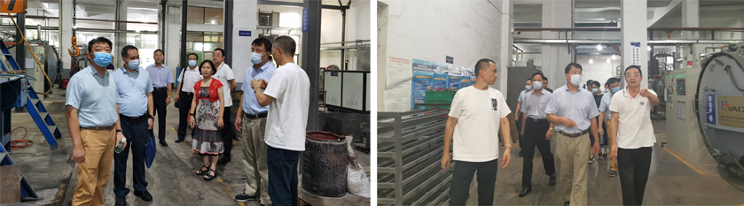 广东省稀土行业协会王如海会长一行莅临我司指导工作