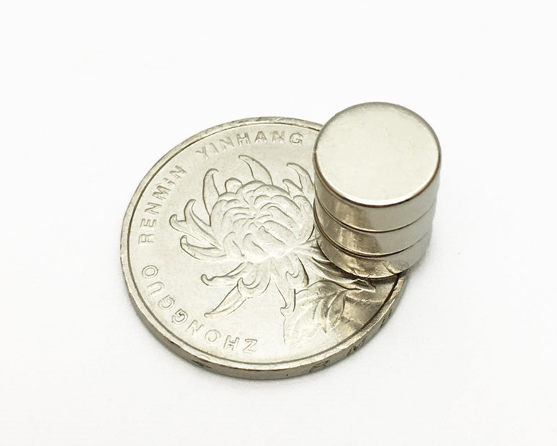 厂家专业生产小圆片强力磁铁6*3mm 眼镜框锁具亚克力钕铁硼磁铁