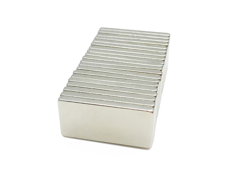 稀土材料阳光板吸顶吸废铁25公斤 钕铁硼方块磁铁F50*25*25mm