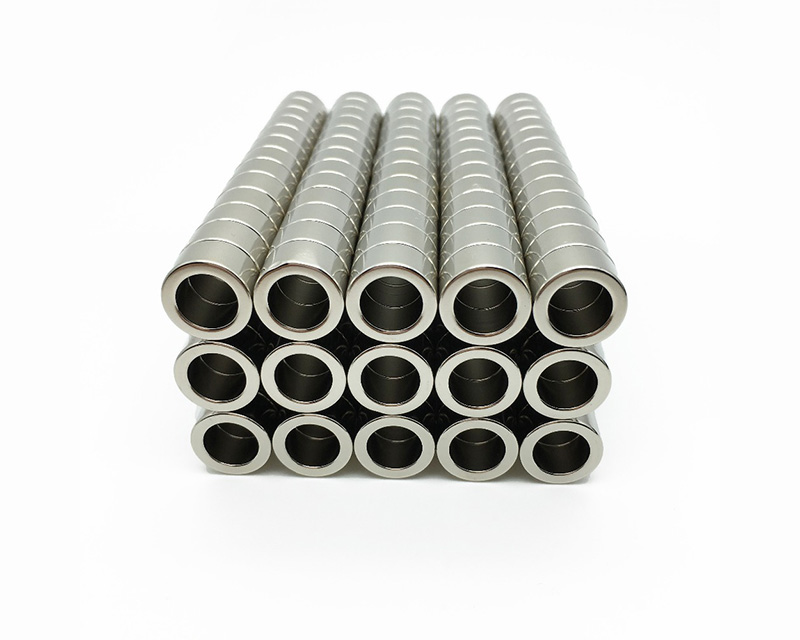 中国供应商N35-N52强钕环形磁铁